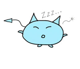 Marshmallow Kitty sticker #3103434