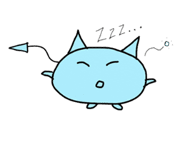 Marshmallow Kitty sticker #3103434