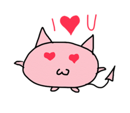Marshmallow Kitty sticker #3103435