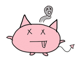 Marshmallow Kitty sticker #3103438