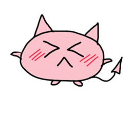 Marshmallow Kitty sticker #3103440