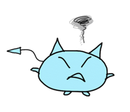 Marshmallow Kitty sticker #3103442