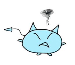 Marshmallow Kitty sticker #3103442