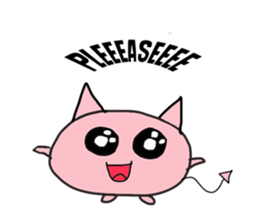 Marshmallow Kitty sticker #3103443