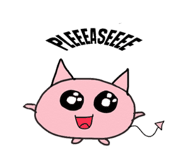 Marshmallow Kitty sticker #3103443