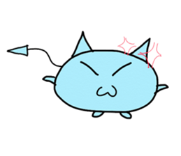 Marshmallow Kitty sticker #3103444