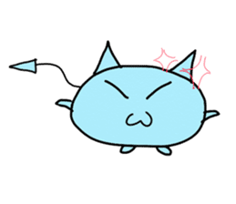 Marshmallow Kitty sticker #3103444