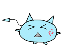 Marshmallow Kitty sticker #3103445
