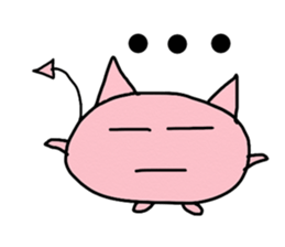 Marshmallow Kitty sticker #3103446