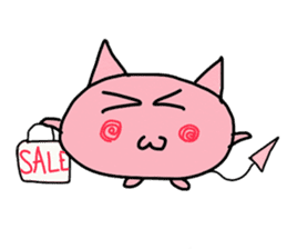 Marshmallow Kitty sticker #3103447