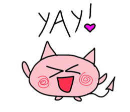Marshmallow Kitty sticker #3103451