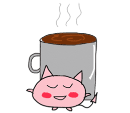 Marshmallow Kitty sticker #3103452