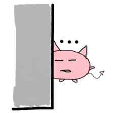 Marshmallow Kitty sticker #3103453
