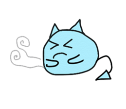 Marshmallow Kitty sticker #3103454