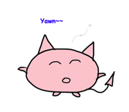 Marshmallow Kitty sticker #3103459