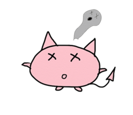 Marshmallow Kitty sticker #3103460