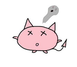 Marshmallow Kitty sticker #3103460