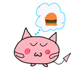 Marshmallow Kitty sticker #3103463