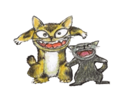 Pretty wild cats sticker #3103827