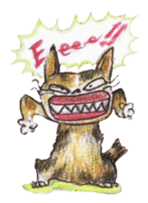 Pretty wild cats sticker #3103829