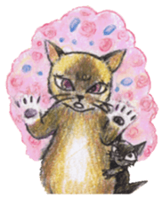 Pretty wild cats sticker #3103845