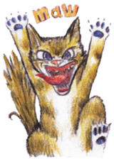 Pretty wild cats sticker #3103846