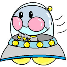 peace Alien sticker #3104068