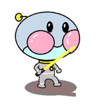 peace Alien sticker #3104070