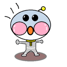 peace Alien sticker #3104072