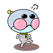 peace Alien sticker #3104073