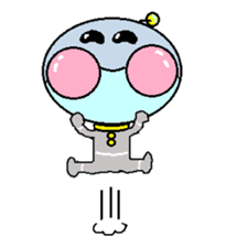 peace Alien sticker #3104075