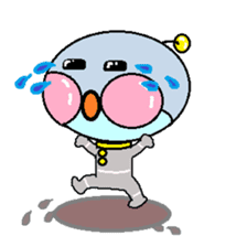 peace Alien sticker #3104077