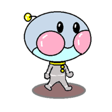 peace Alien sticker #3104078