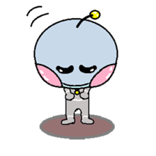 peace Alien sticker #3104081