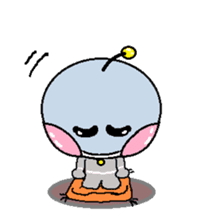 peace Alien sticker #3104084