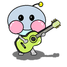 peace Alien sticker #3104088