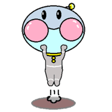 peace Alien sticker #3104089