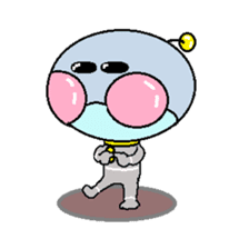 peace Alien sticker #3104092