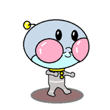 peace Alien sticker #3104093