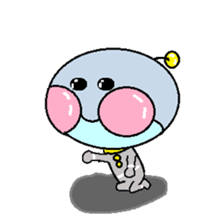 peace Alien sticker #3104095