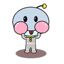 peace Alien sticker #3104100