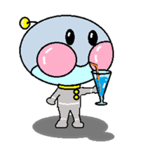 peace Alien sticker #3104103