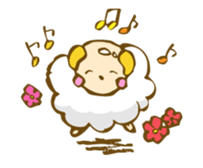 SHEEP MERRY sticker #3104671
