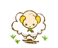 SHEEP MERRY sticker #3104672