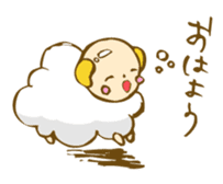 SHEEP MERRY sticker #3104680