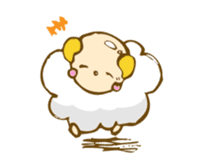 SHEEP MERRY sticker #3104683