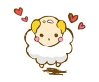 SHEEP MERRY sticker #3104684