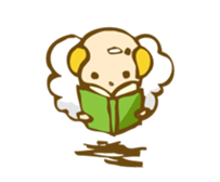 SHEEP MERRY sticker #3104701