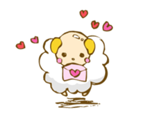 SHEEP MERRY sticker #3104702
