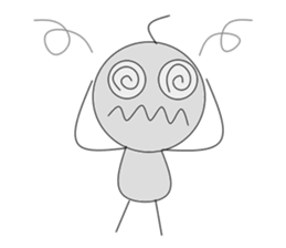 I come! An alien! sticker #3104846